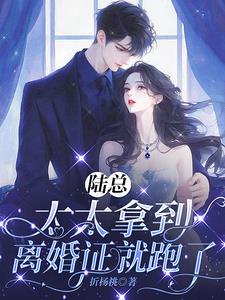 陆总,太太拿到离婚证就跑了 陆总,太太拿到离婚证就跑了